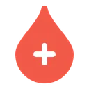 Free Positive Blood Blood Drop Blood Test Icon