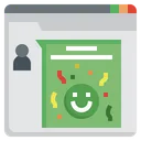 Free Positive Feedback Happy Emoji Icon