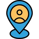 Free Posizionamento Geografico Di Un Utente Servizio Di Localizzazione Internet Localizzazione Dellutente Icon