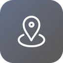 Free Posizione Luogo Mappa Icon