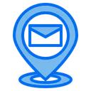 Free Mail Pin Location Icon