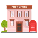 Free Post Office Trading Company Logistic Company Icon