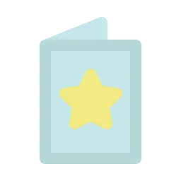 Free Postcard  Icon
