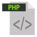 Free Extension Php Document Icône