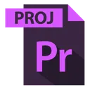 Free Extension Projet Document Icon