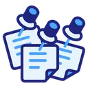 Free Posta Lo Notas Notas Adesivas Ícone