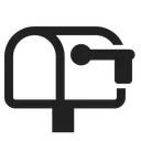 Free Briefkasten Mit Abgesenktem Symbol