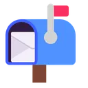 Free Briefkasten Mit Erhaben Symbol