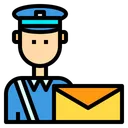 Free Postman Mail Postal Icon