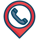 Free Luogo Posizione Telefono Icon