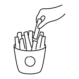 Free Potato Fries  Icon