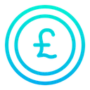 Free Coin Currency Pound Icon
