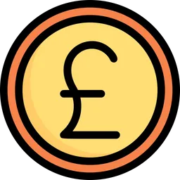 Free Pound coin  Icon