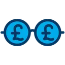 Free Pound Eye Finance Icon