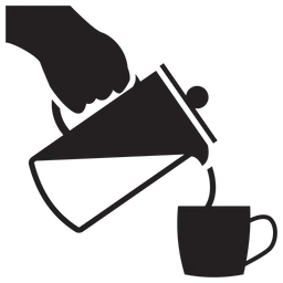 Free Pouring Coffee  Icon