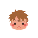 Free Boy Emoji Angry Icon