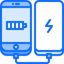 Free Power Bank Phone Charging Power Icon