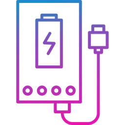 Free Power Bank Icon Download in Gradient Style Free Power Bank Icon Download in Gradient Style