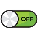 Free Toggle Button Power Button Power Off Icon