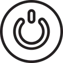 Free Power Button Power Off Icon