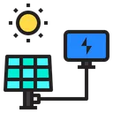 Free Solar Power Energy Power And Energy Icon