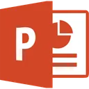 Free Powerpoint Microsoft Brand Icon