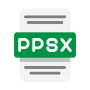 Free Ppsx File File Document Icon