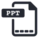 Free Ppt File Extension Icon
