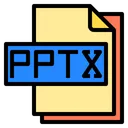 Free Pptx File File Type Icon