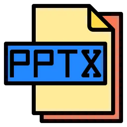 Free Pptx File  Icon