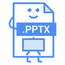 Free Ppt Pptx Powerpoint Icon