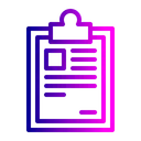 Free Area De Transferencia Lista De Verificacao Lista Ícone