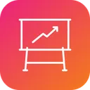 Free Diagramm Graph Wachstum Symbol