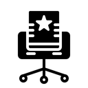 Free Präsidentenstuhl  Symbol