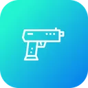 Free Precaucion Arma Seguridad Icono