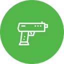 Free Precaucion Arma Seguridad Icono