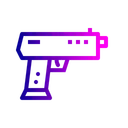 Free Precaucion Arma Seguridad Icono