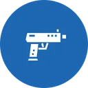 Free Precaucion Arma Seguridad Icono