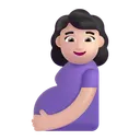 Free Woman Color Light Icon