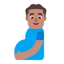 Free Man Flat Medium Icon