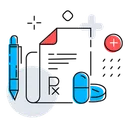 Free Prescripcion Tabletas Pastillas Icon