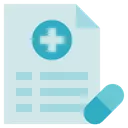 Free Pharmacy Prescription Medical Icon