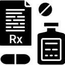 Free Prescription Of Medicine Drugs Document Icône