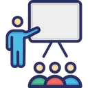 Free Brainstorming Conference Presentation Icon