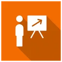 Free Presentation Meeting Training Icon