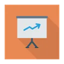 Free Presentation Board Analytics Icon