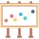 Free Graph Board Easel Board Easel Graph Icon