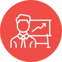 Free Employee Chart Graph Icon