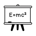 Free Presentation Board Education Icon