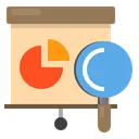 Free Presentation Data Work Icon